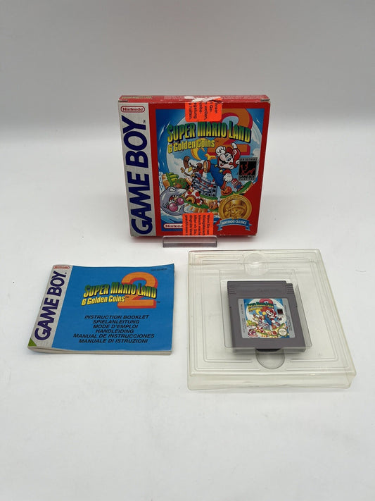 Super Mario Land 2 - 6 Golden Coins - Nintendo Gameboy - OVP + Anleitung
