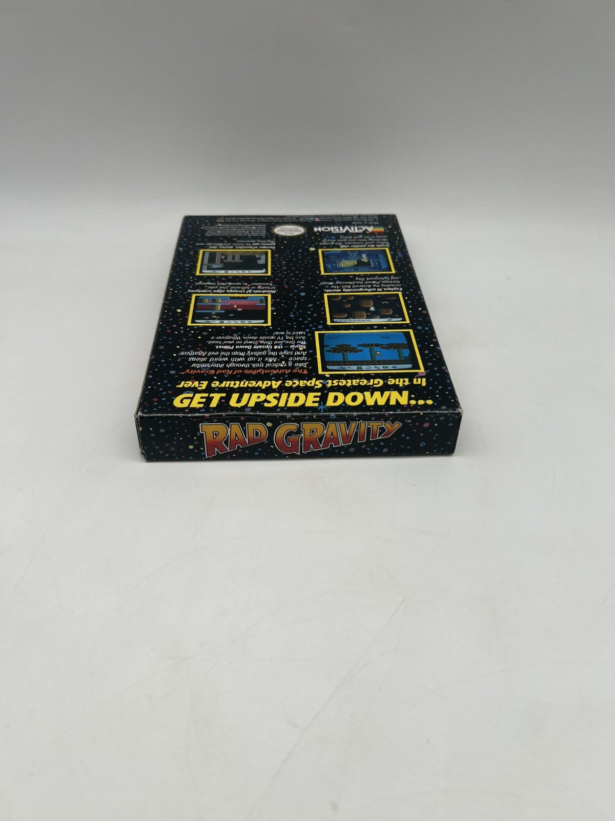 Rad Gravity - Nintendo NES - Leerkarton - OVP + Anleitung - OHNE SPIEL