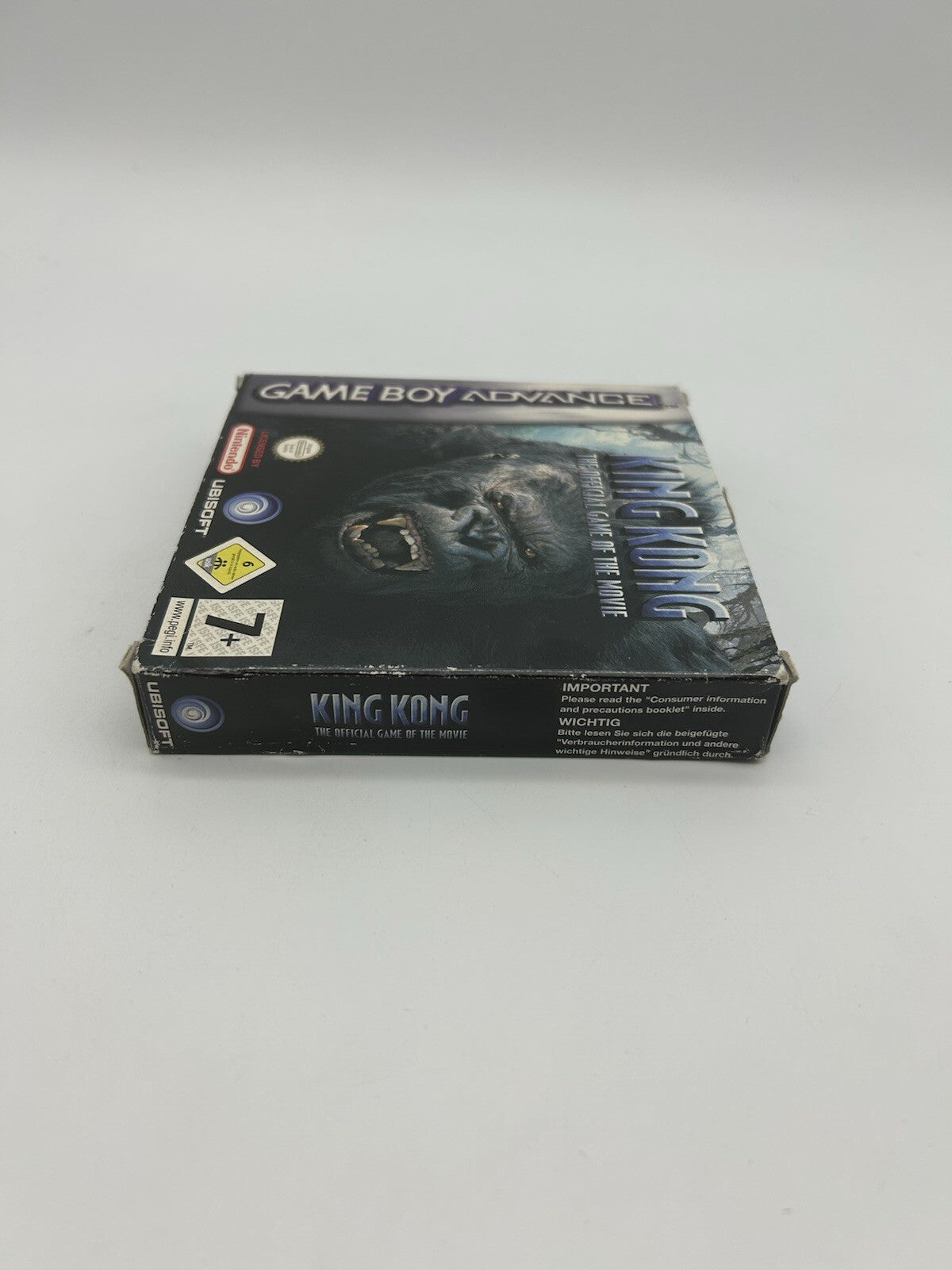 King Kong - The Official Game of The Movie Nintendo GameBoy Advance - GBA - OVP
