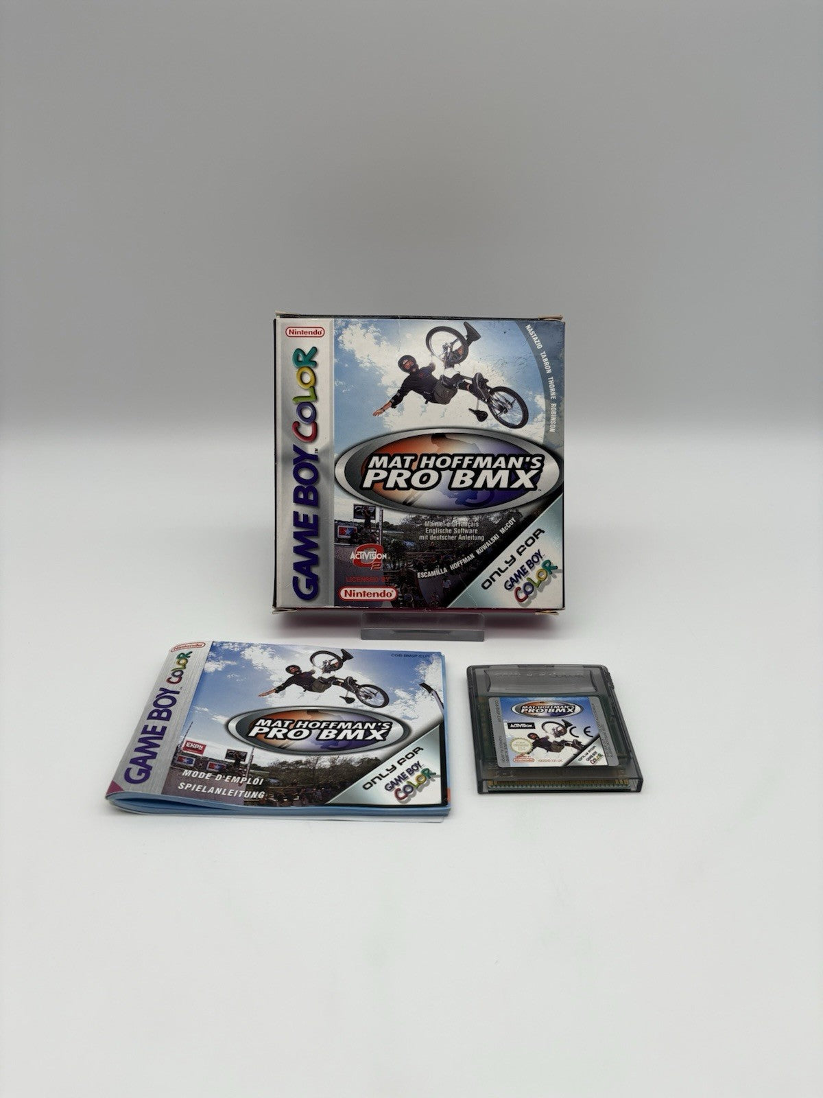 Mat Hoffman's pro Bmx (Nintendo GameBoy Color) - OVP + Anleitung