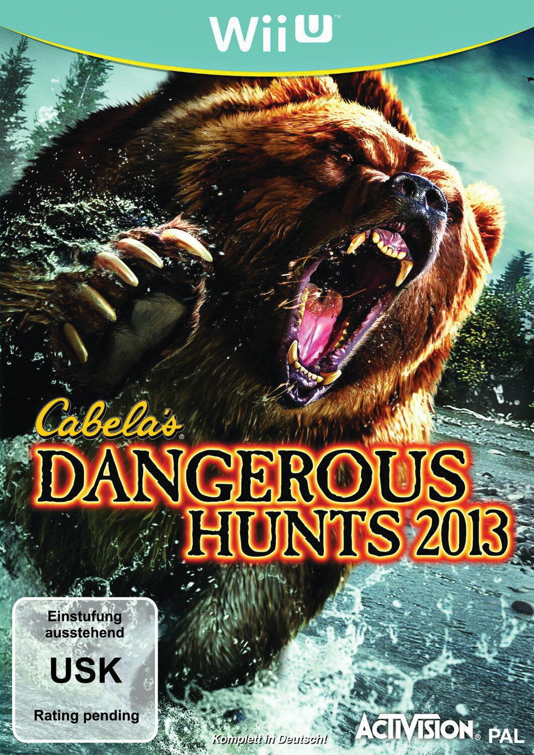 Cabela's Dangerous Hunts 2013 - Nintendo Wii U - OVP + Anleitung