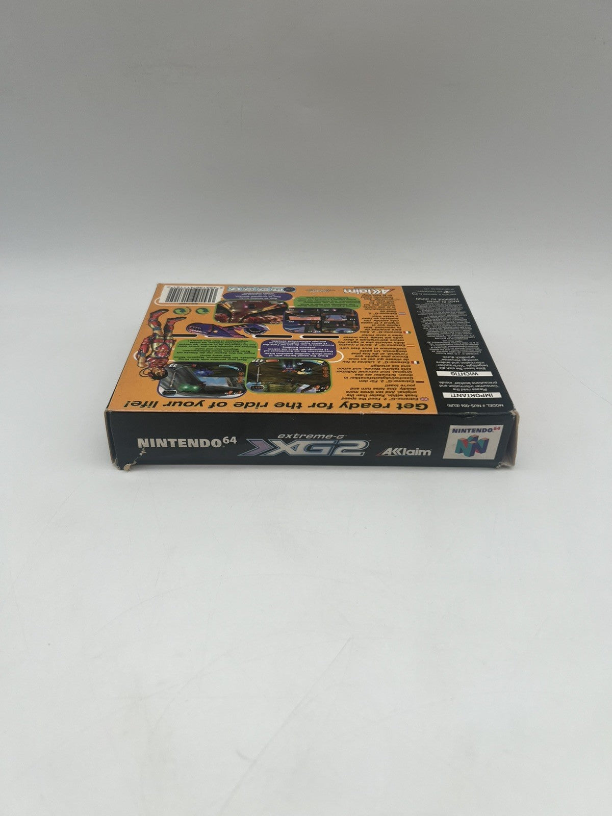 Extreme G2 Xg2 - Nintendo 64 - N64 - Leerkarton - Nur OVP + Anleitung