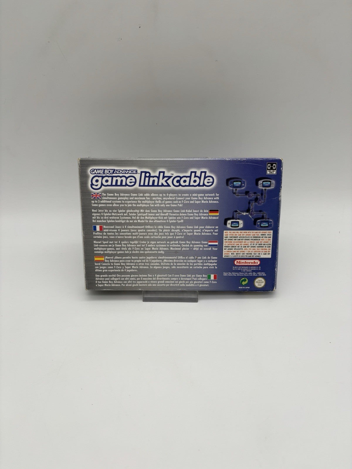 Nintendo GameBoy Advance Original Link Kabel - AGB-005 - OVP - Link Cable