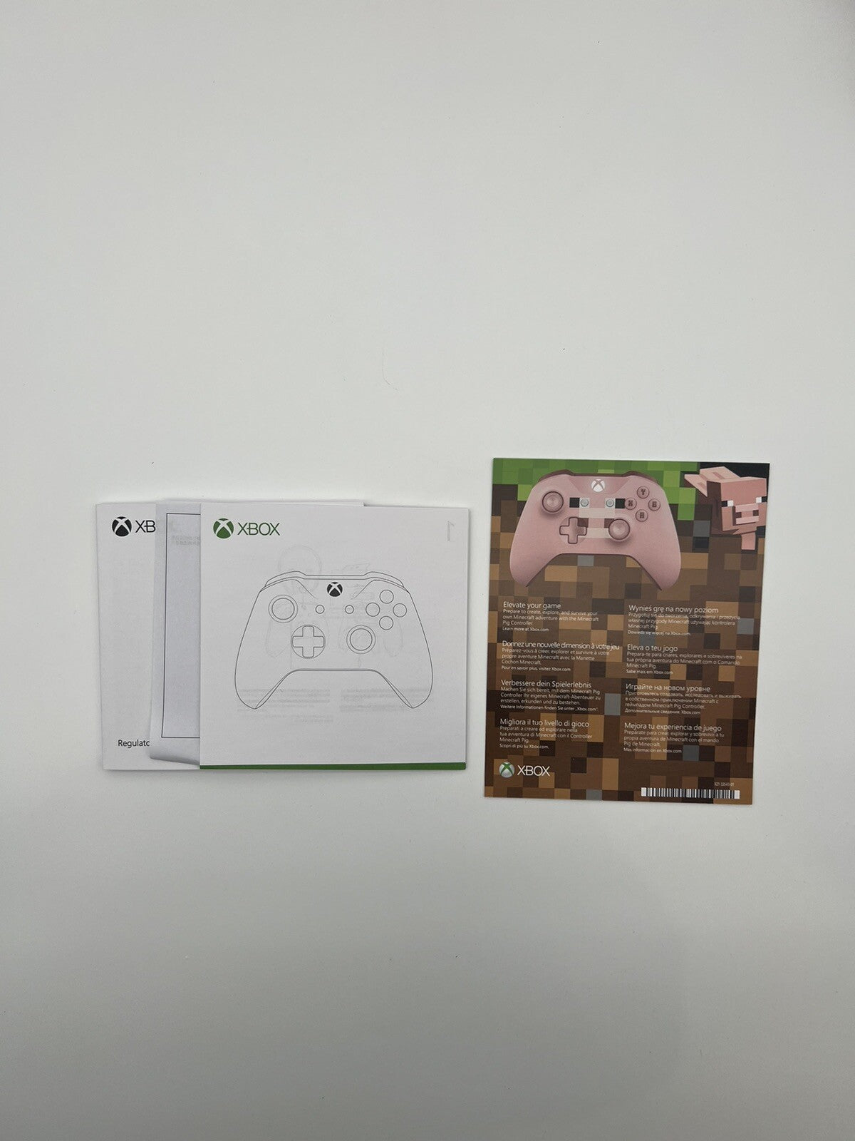 Microsoft Xbox One Controller - Minecraft Edition - Pig Edition - OVP