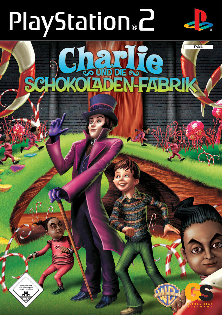 Charlie und die Schokoladenfabrik - Sony PlayStation 2 - PS2 - Promo CD