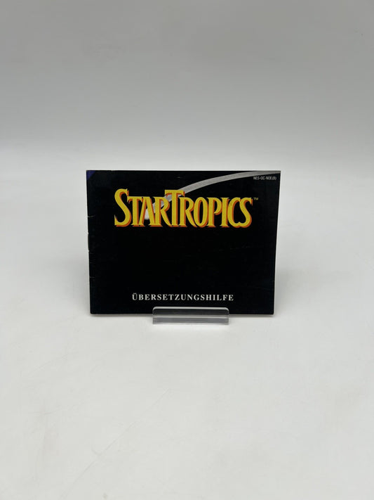 StarTropics - Nintendo Nes - Nur Anleitung - Original