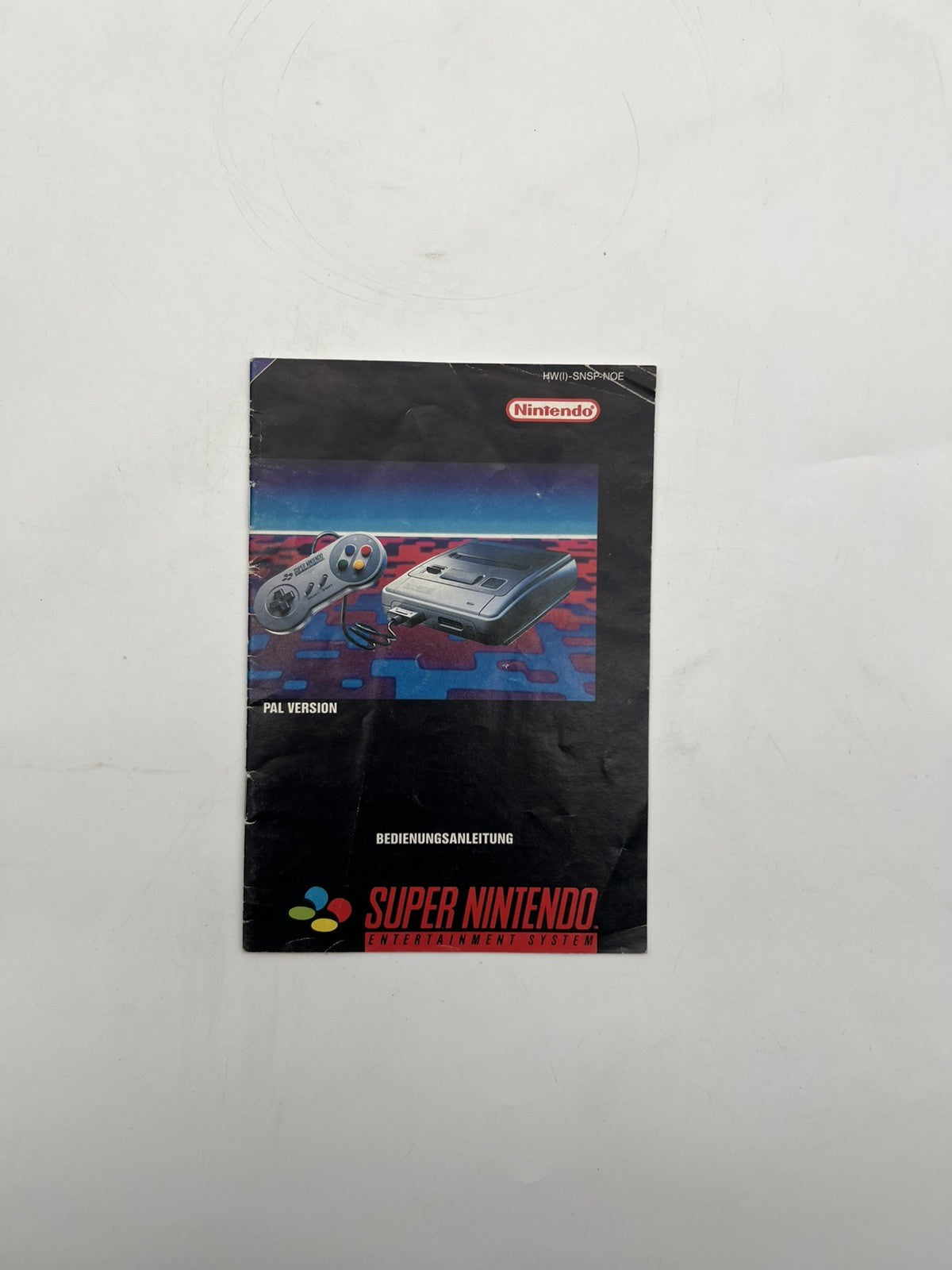 Super Nintendo - SNES Bedienungsanleitung - Nur Anleitung