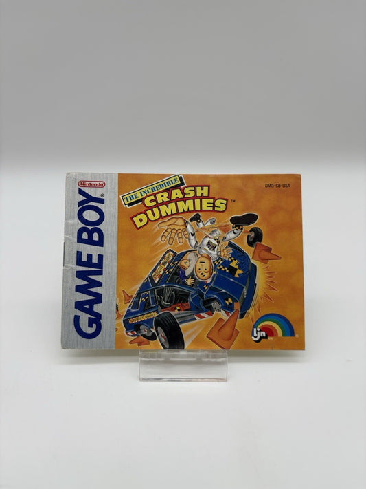The Incredible Crash Dummies - Nintendo GameBoy Classic - Nur Anleitung