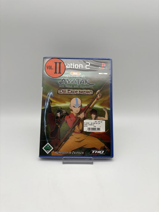 Avatar Der Herr der Elemente: die Erde Brennt (Sony PlayStation 2) - PS2 - NEU
