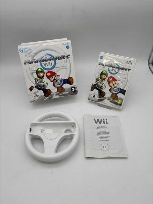 Nintendo Wii Mario Kart inkl. Lenkrad mit OVP - Big Box