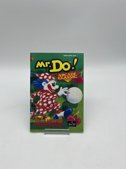 Mr. Do! - Super Nintendo - Snes - Nur Anleitung