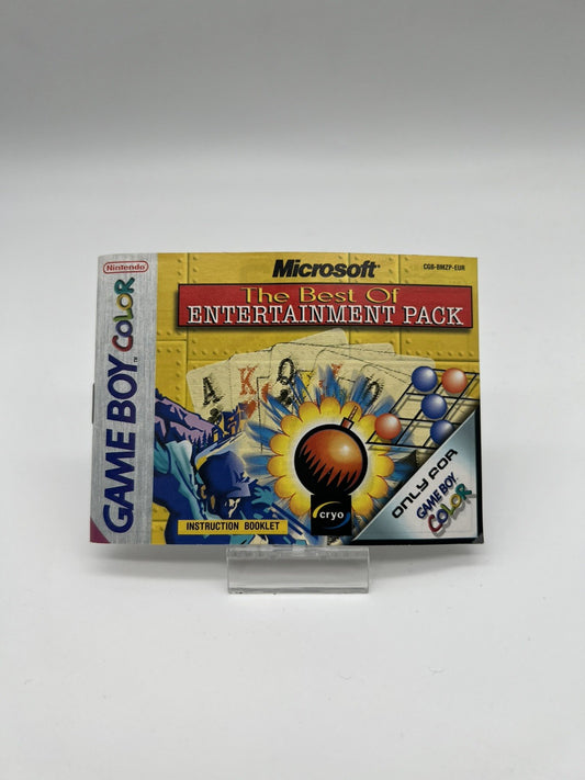 The Best Of Entertainment Pack - Nintendo GameBoy Color - Nur Anleitung