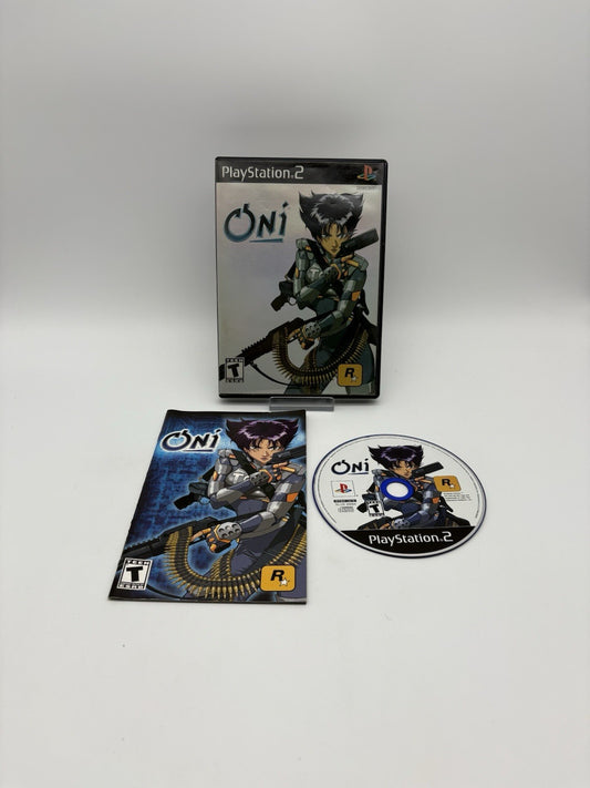 Oni (Sony PlayStation 2) - PS2 - NTSC-U/C - OVP + Anleitung