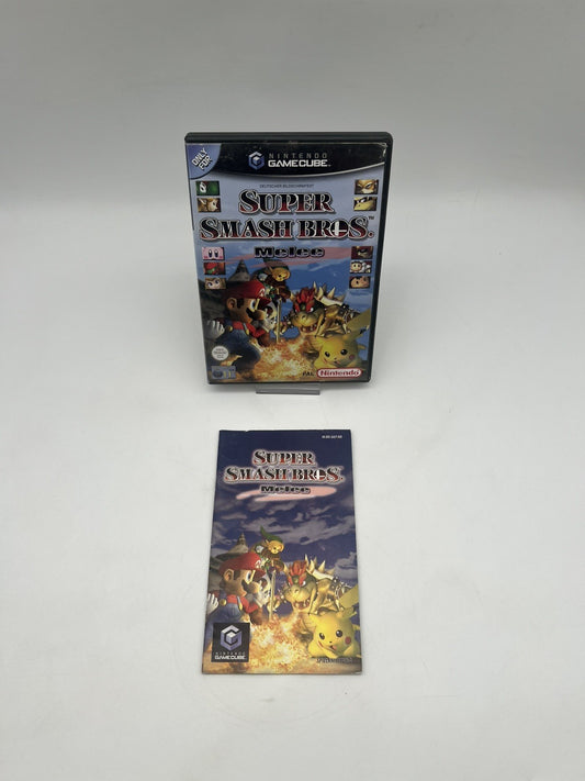 Super Smash Bros. Melee Nintendo GameCube - Leerhülle Mit Anleitung - Ohne Spiel