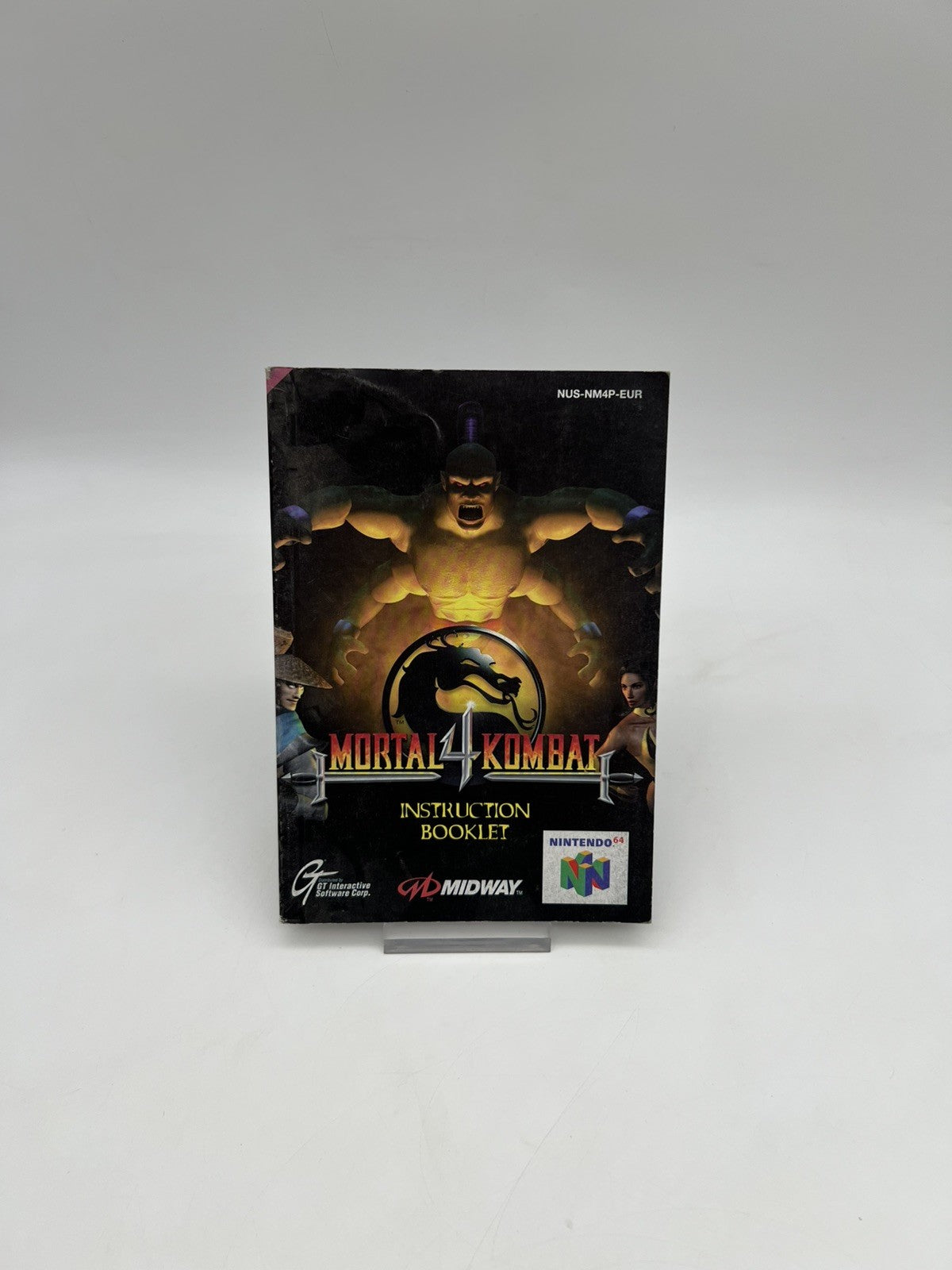 Mortal Kombat 4 - N64 - NINTENDO 64 - Nur Anleitung