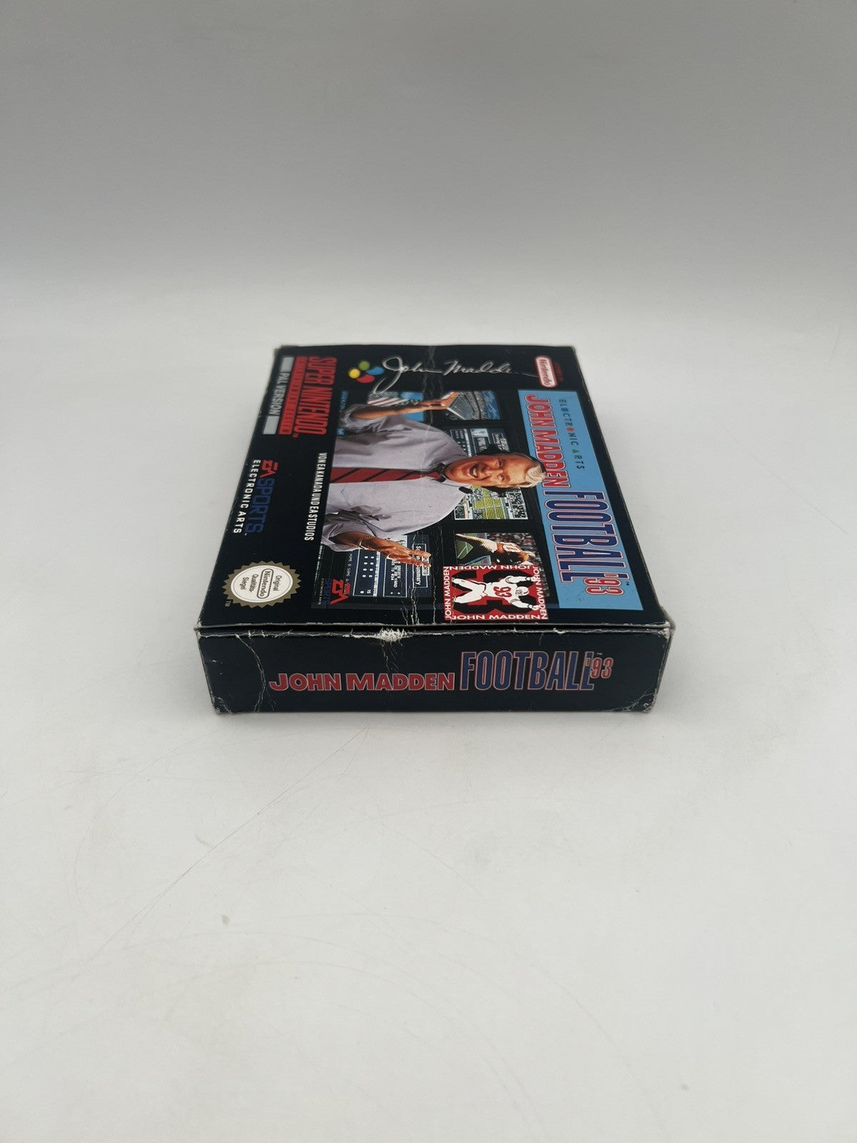 John Madden Football 93 - Super Nintendo SNES - Leerkarton - NUR OVP + Anleitung