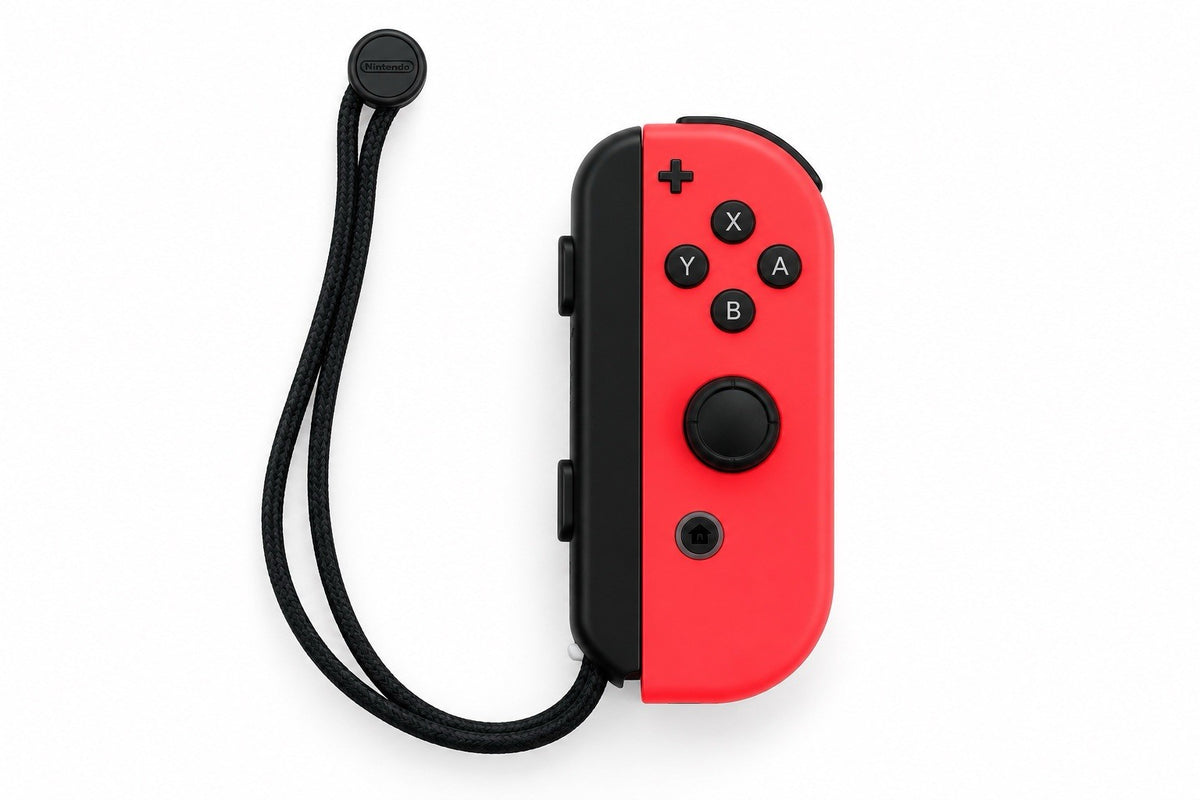 1x Original Joy-Con Wireless Controller Nintendo Switch rechts NEON-ROT Getestet