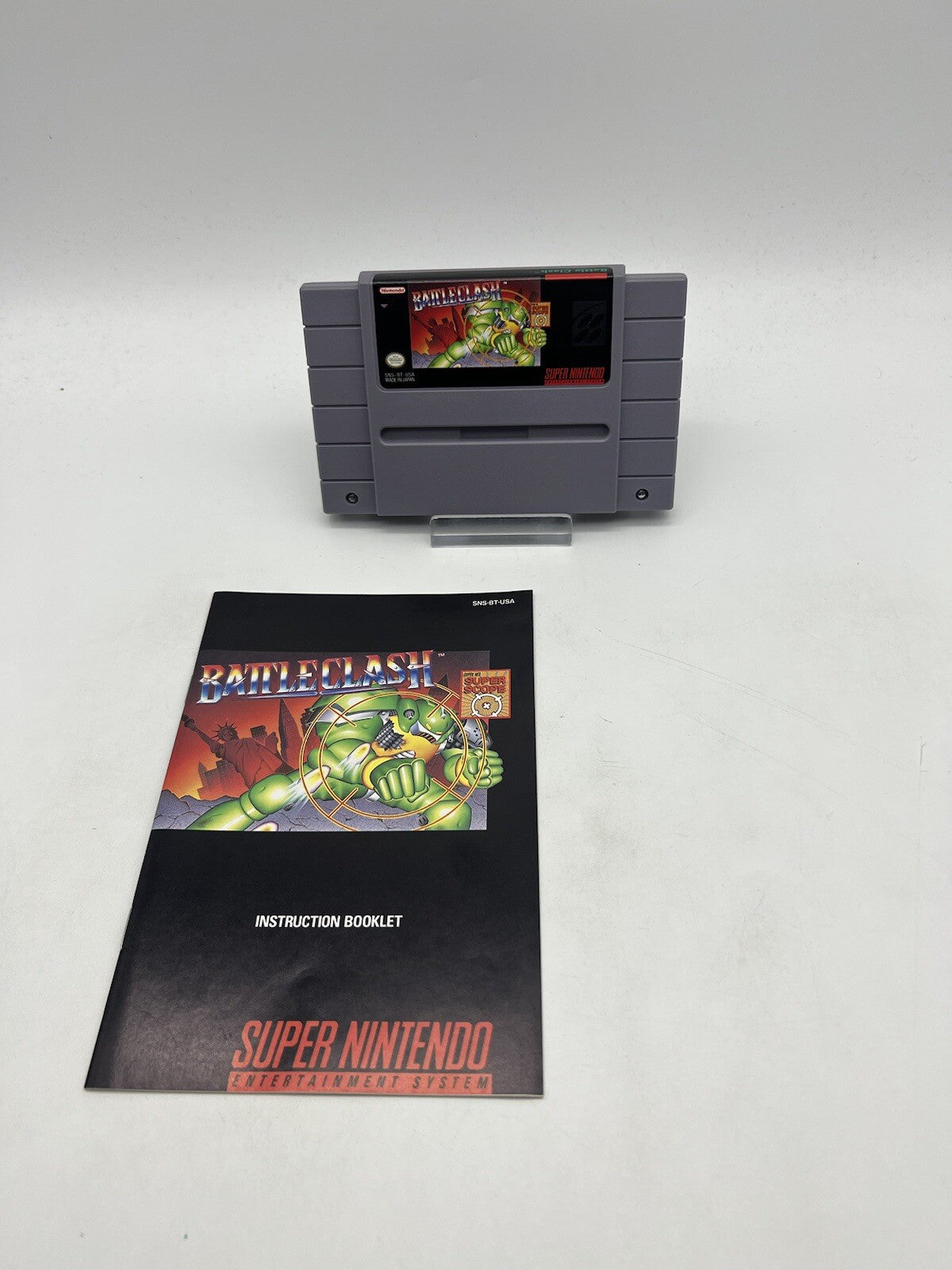 Battleclash - Super Nintendo - SNES - Modul + Anleitung - NTSC-U/C