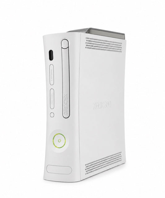 Microsoft Xbox 360 Konsole - Weiß - Nur Konsole + Alle Kabeln - Ohne Controller