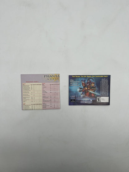 Phantasy Star Collection - Nintendo Gameboy Advance - Nur Anleitung