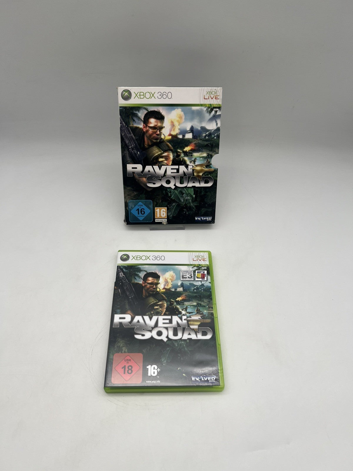 Raven Squad - Microsoft Xbox 360 - OVP + Anleitung - Pappschuber