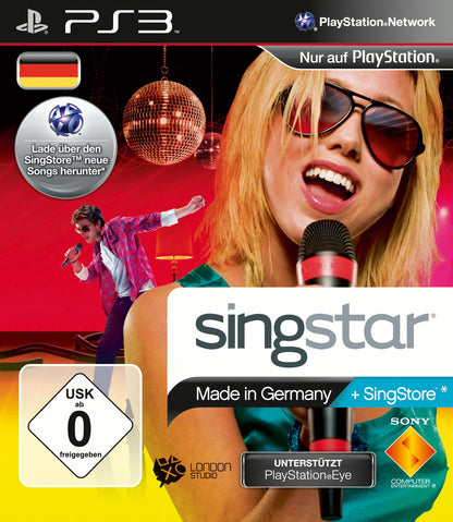 Singstar: Made in Germany - Sony PlayStation 3 - PS3 - OVP + Anleitung