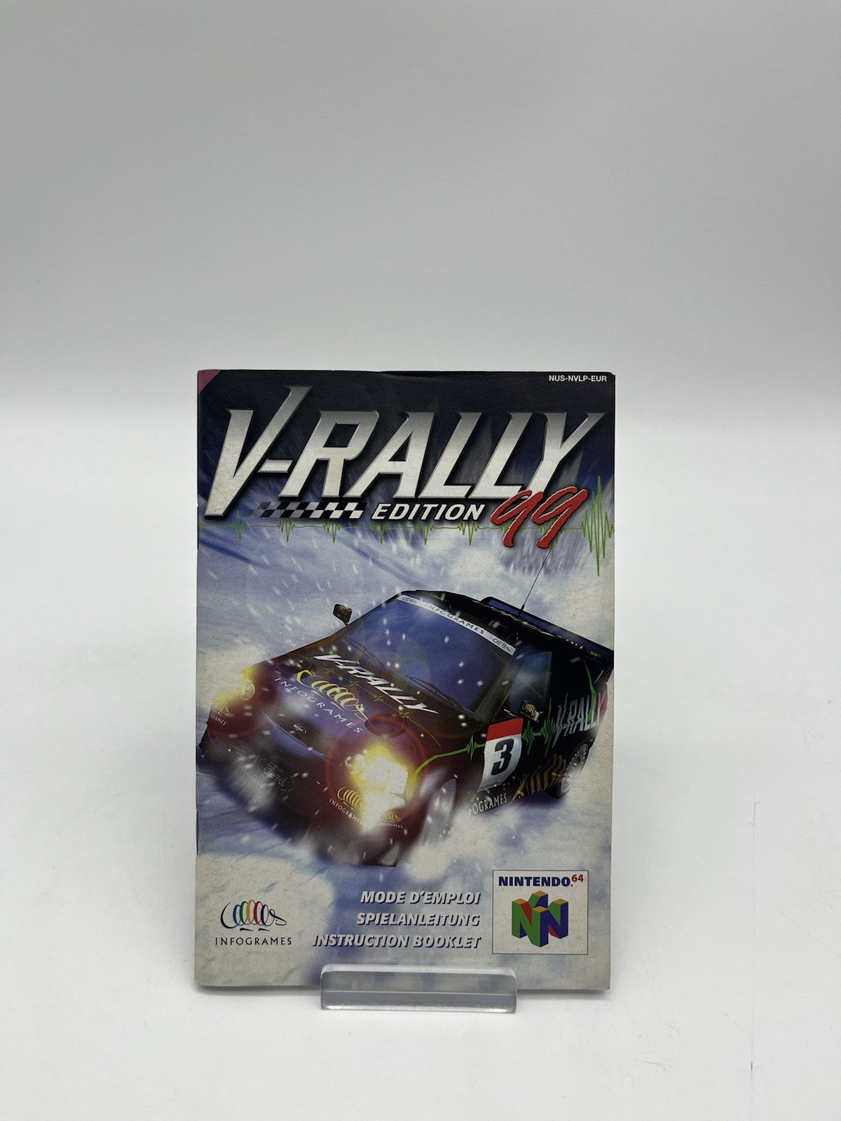 V-Rally Edition 99 - Nintendo 64 - N64 - Nur Anleitung