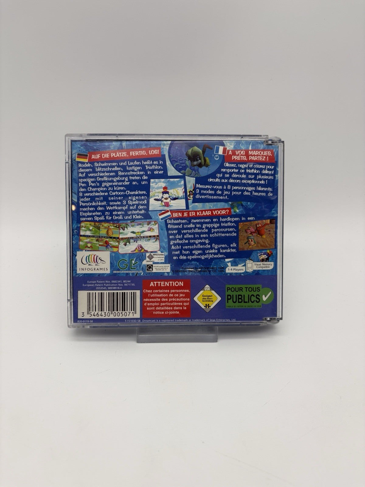PenPen - Sega Dreamcast - OVP + Anleitung