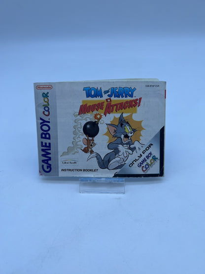 Tom and Jerry in Mouse Attacks - Nintendo GameBoy Color - Nur Anleitung