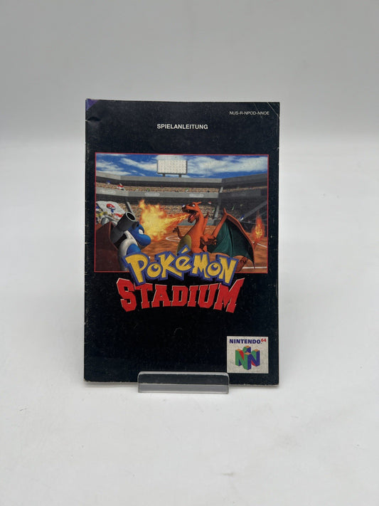 Pokemon Stadium - Spielanleitung - Nintendo 64 - N64 - Nur Anleitung