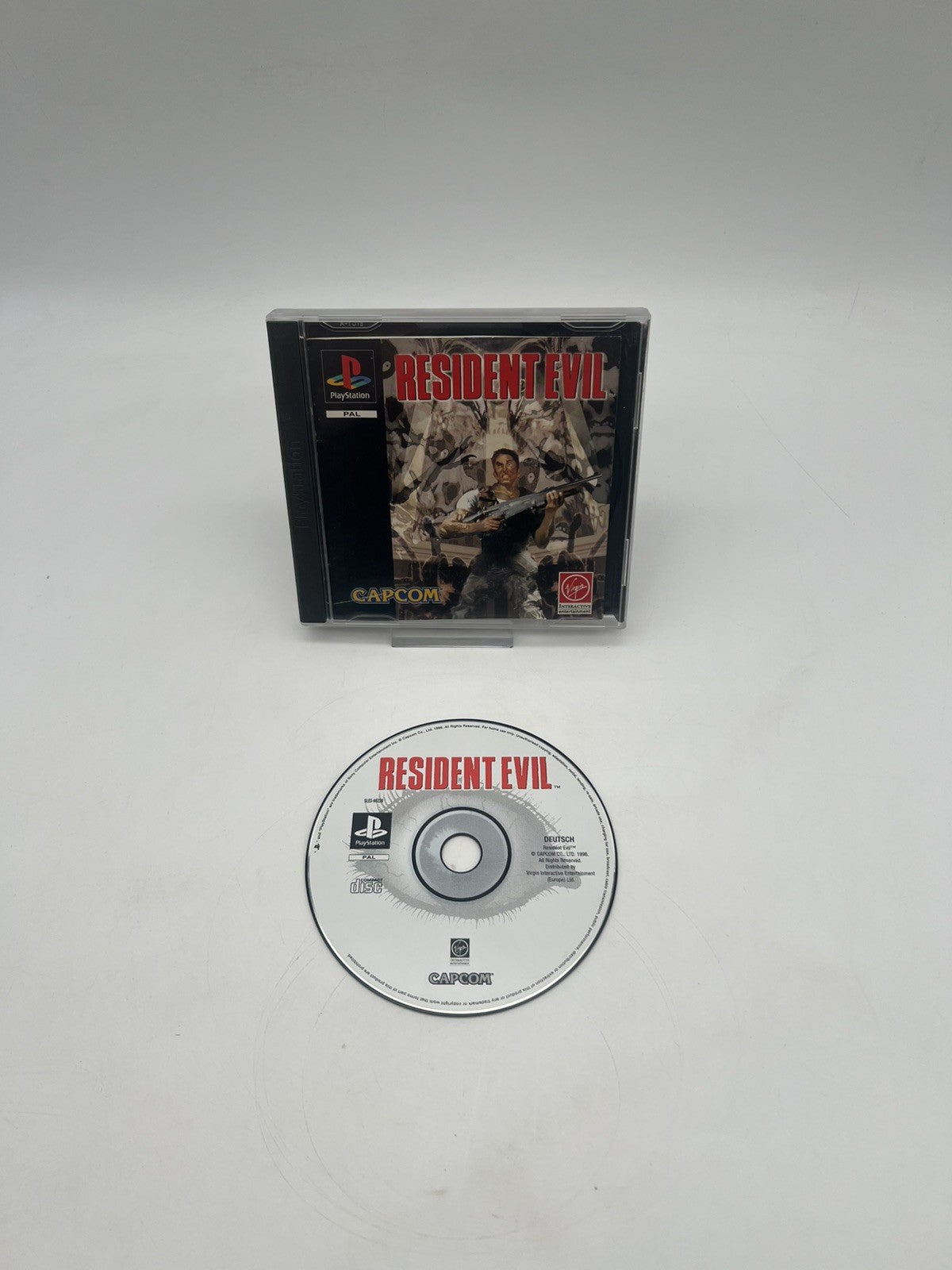 Resident Evil - Sony Playstation 1 - PS1 - OVP + Anleitung - Ohne Frontcover