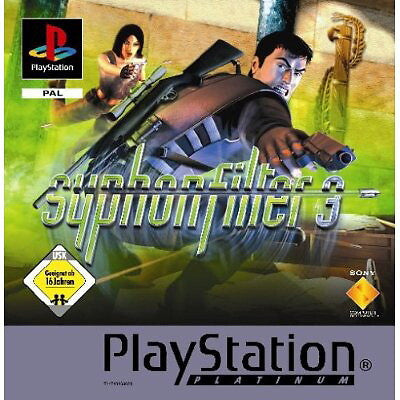 Syphon Filter 3 - Sony PlayStation 1 - PS1 - OVP - Ohne Anleitung