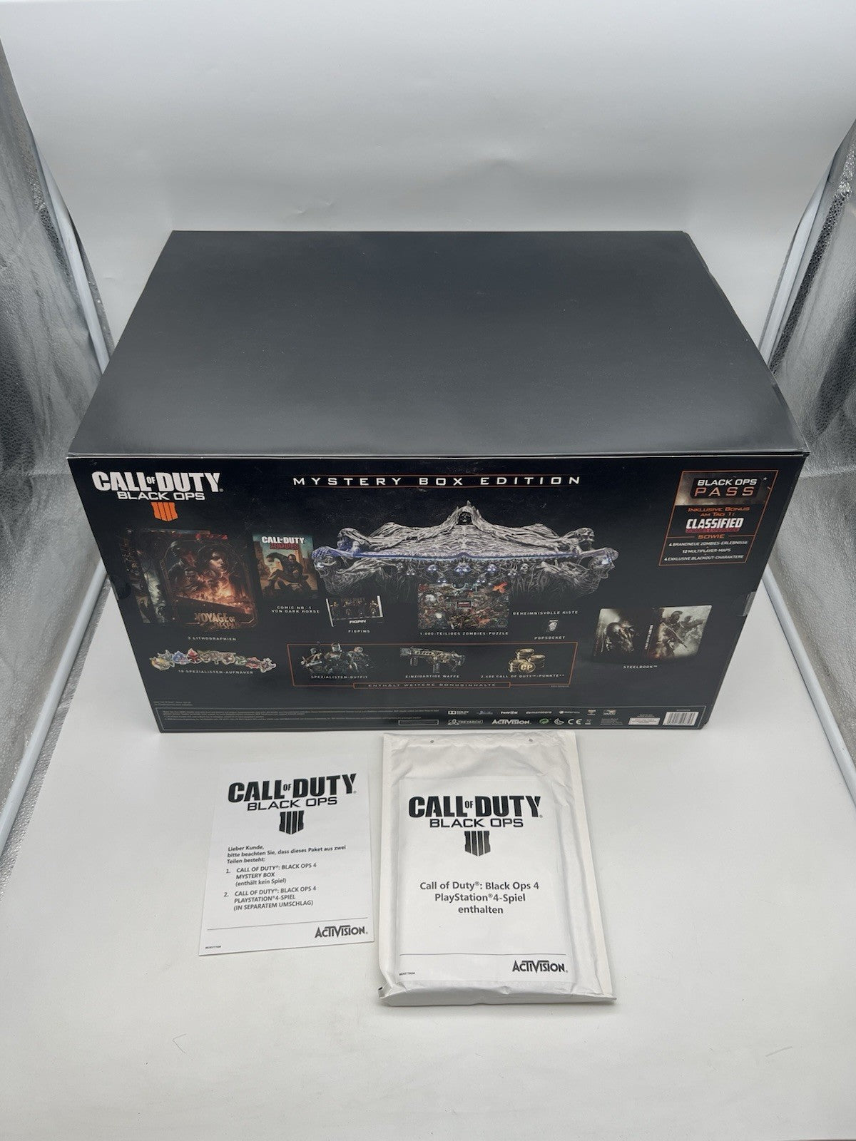 Call of Duty Black Ops 4 Sony PlayStation 4 PS4 Mystery Edition NEU & Sealed