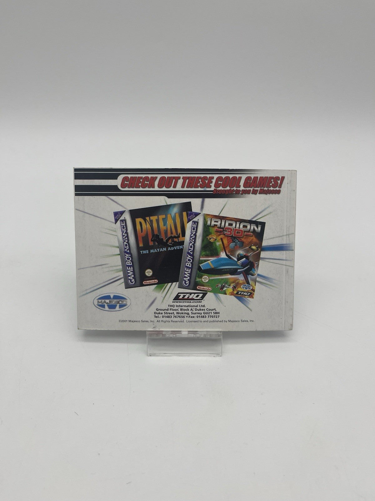 Boxing Fever - Nintendo GameBoy Advance - GBA - Nur Anleitung