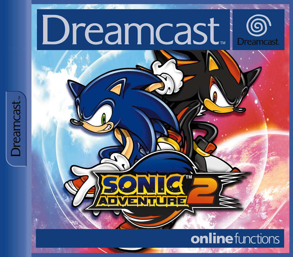Sonic Adventure 2 - Sega Dreamcast - OVP + Anleitung