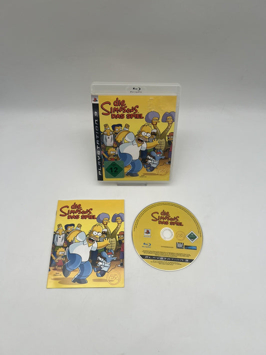 Die Simpsons - Das Spiel - Sony PlayStation 3 - PS3 - OVP + Anleitung