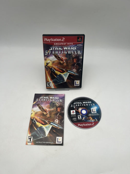 Star Wars Starfighter - Sony PlayStation 2 - PS2 - NTSC-U/C - OVP + Anleitung