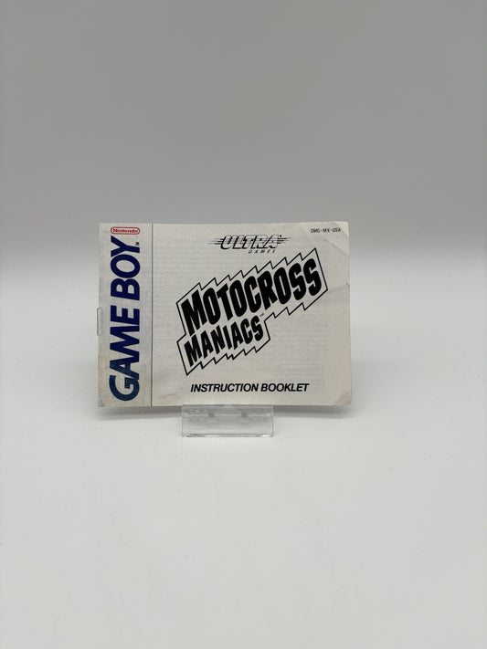 Motocross Maniacs - Nintendo GameBoy - Nur Anleitung - Original