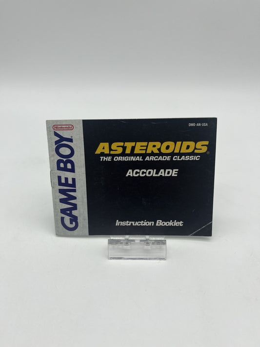 Asteroids The Original Arcade Classic Accolade Nintendo Gameboy Nur Anleitung
