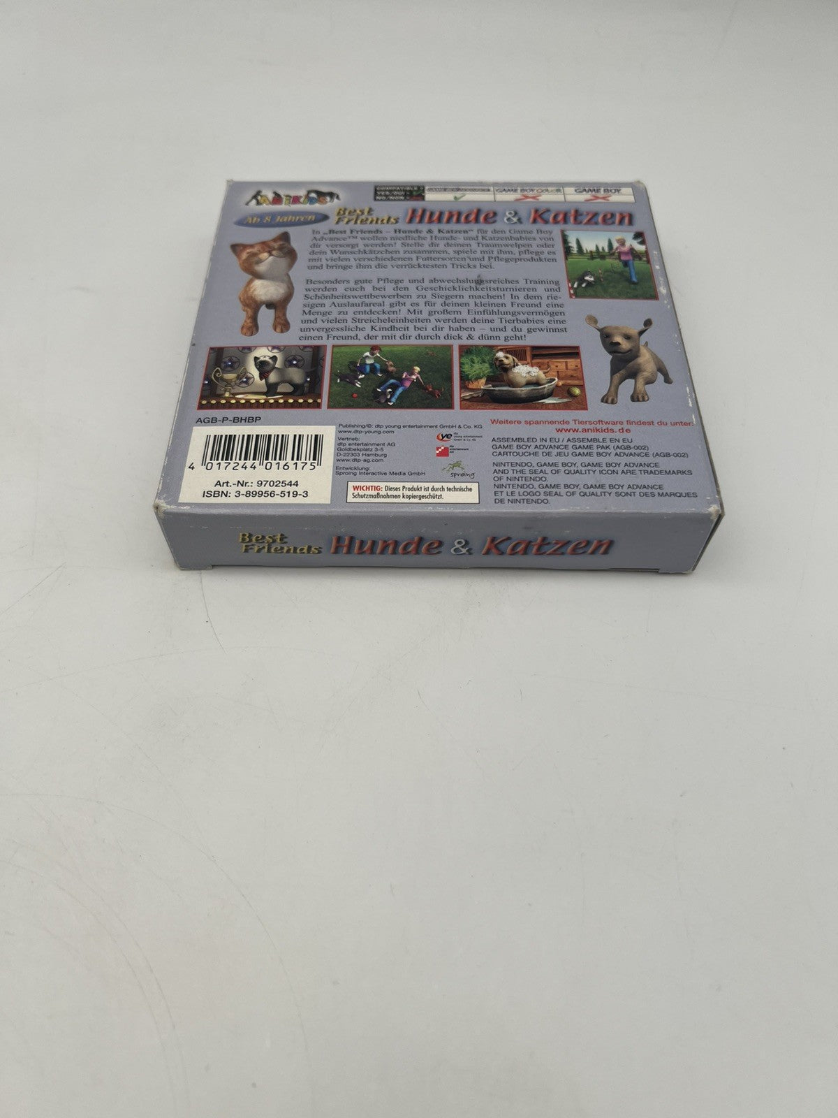 Best Friends: Hunde & Katzen - Nintendo GameBoy Advance - OVP + Anleitung