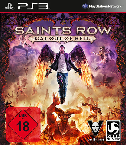 Saints Row Gat Out Of Hell - Sony PlayStation 3 - PS3 - Promo CD - Selten