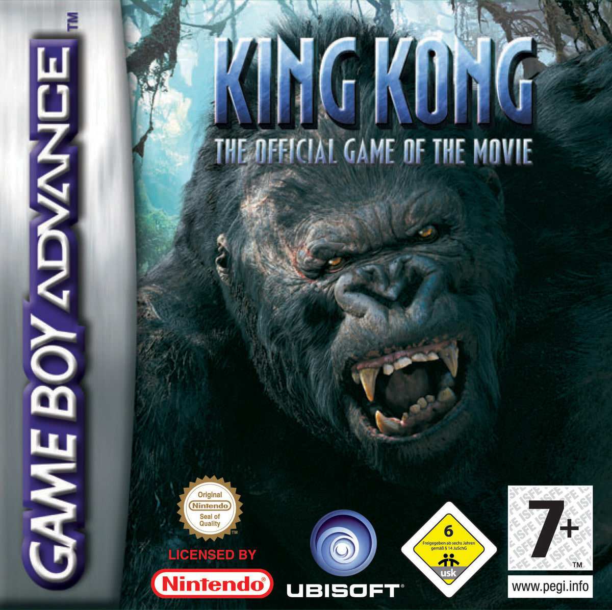King Kong - The Official Game of The Movie Nintendo GameBoy Advance - GBA - OVP