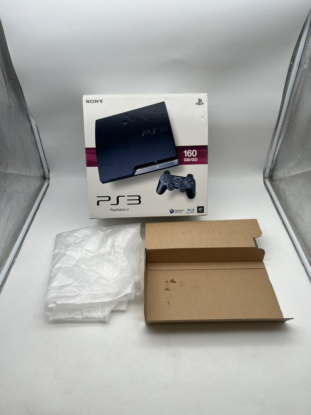 Sony PlayStation 3 PS3 SlimLeerkarton - Nur OVP -  Ohne Konsole - Nur Verpackung