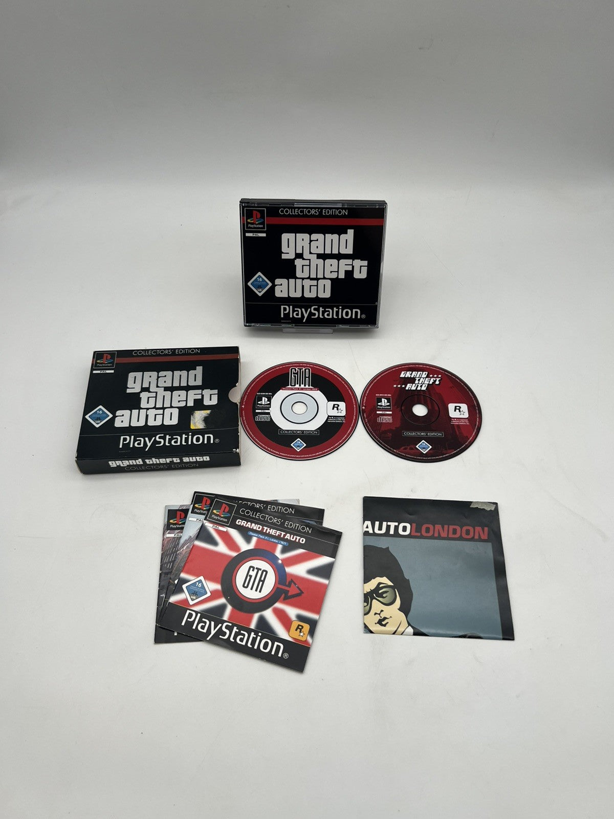 GTA Grand Theft Auto Collector's Edition - Playstation 1 PS1 - Eine CD Fehlt