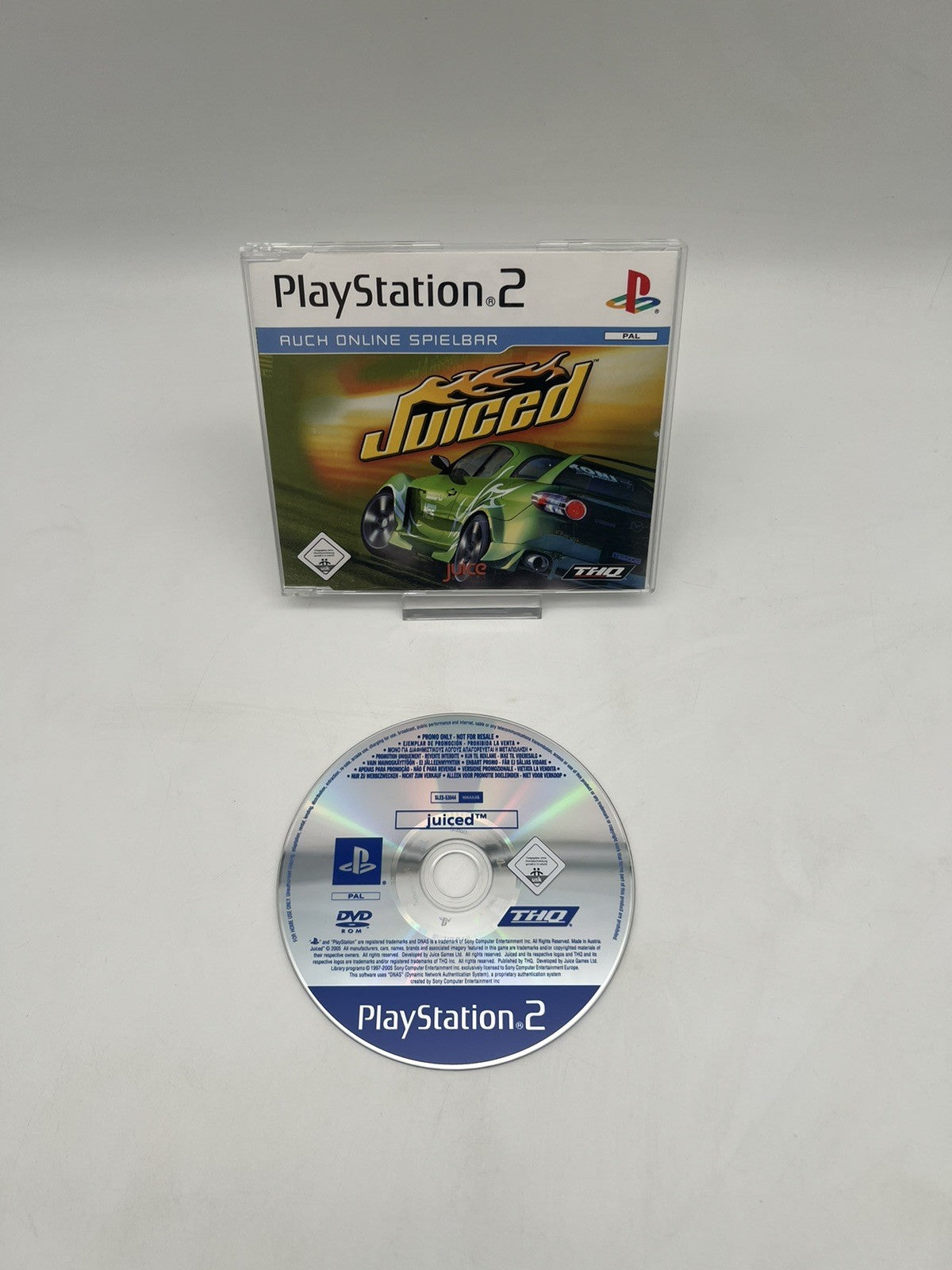 Juiced - Sony PlayStation 2 - PS2 - Promo CD - Selten