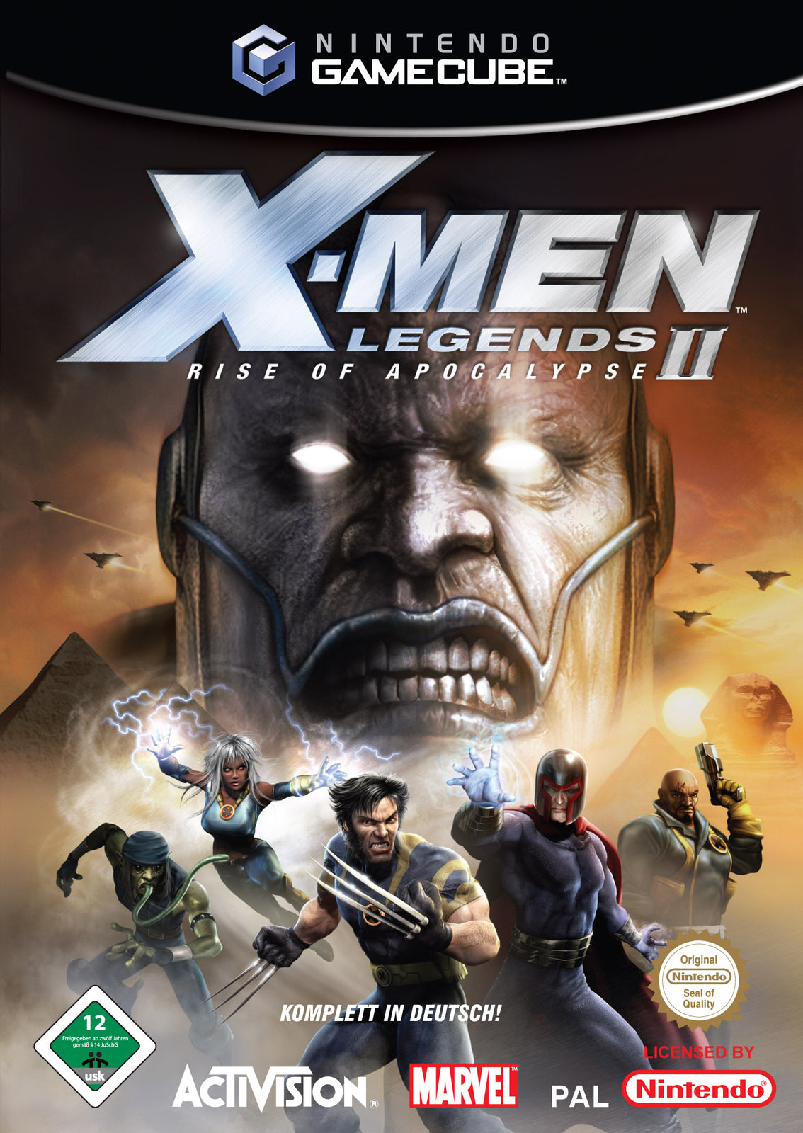 X-Men Legends II 2 Rise of The Apocalypse (Nintendo GameCube) - Leerhülle