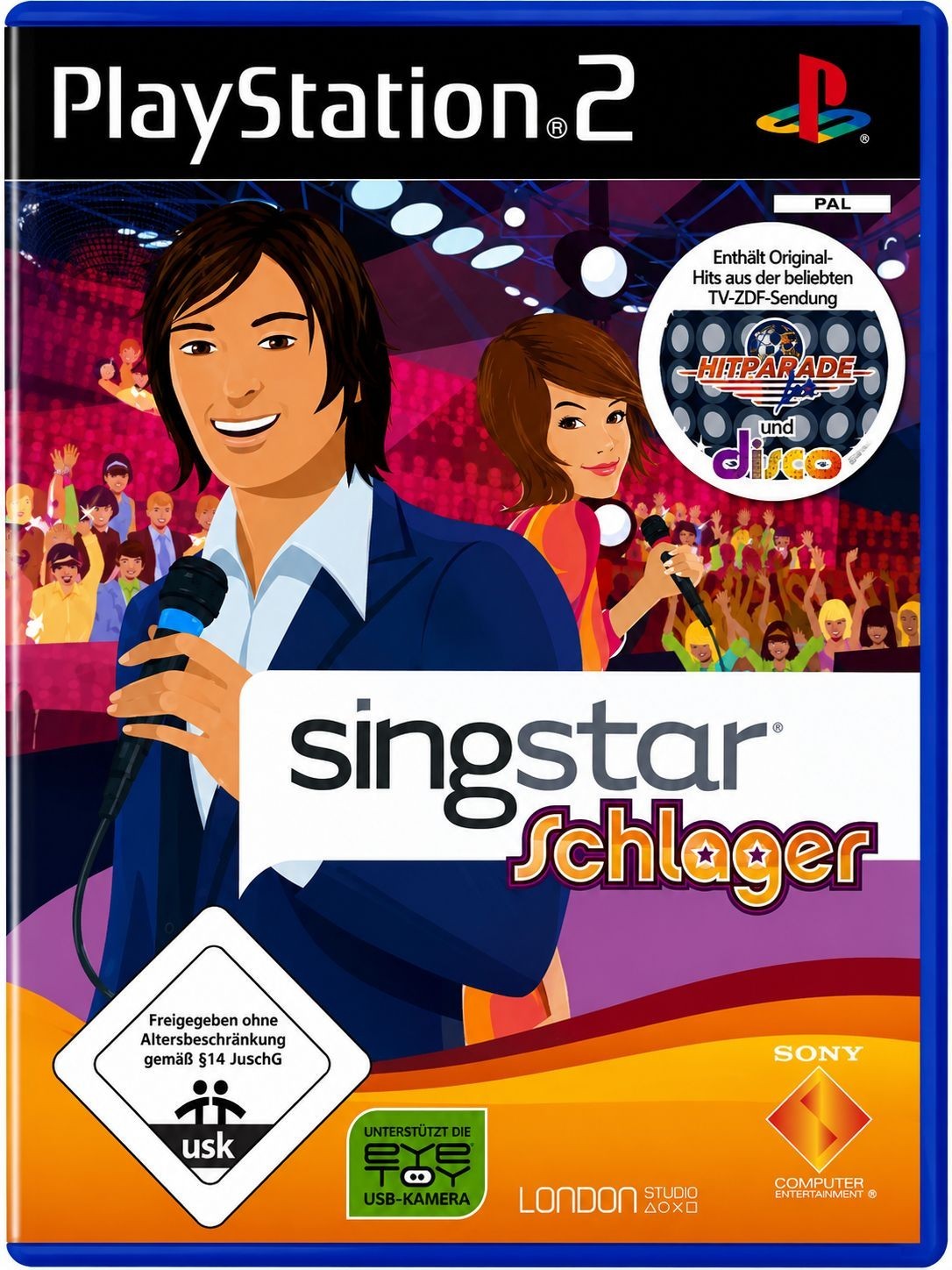 Singstar Spiele Sony Playstation 2 Ps2 Mikrofone Party Rocks Pop Auswahl