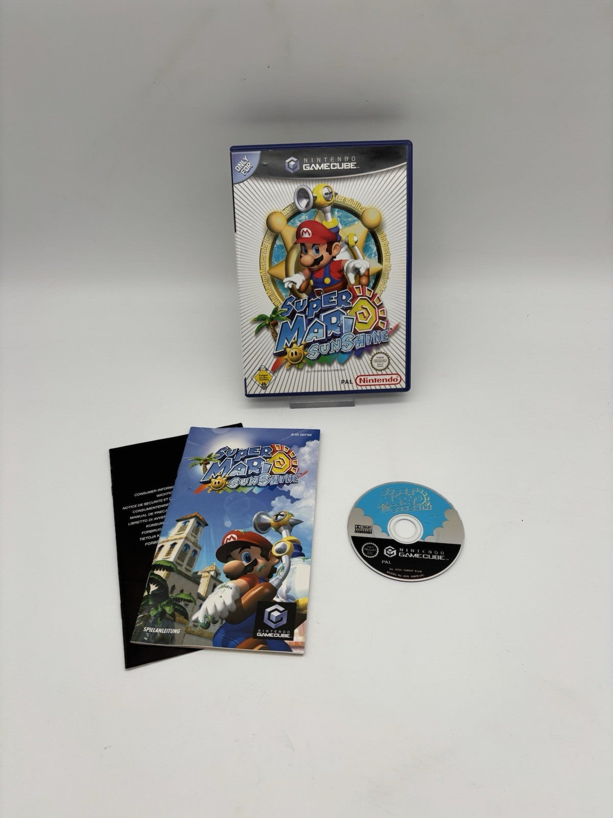 Nintendo Super Mario Sunshine Pak - Nintendo GameCube Konsole - OVP