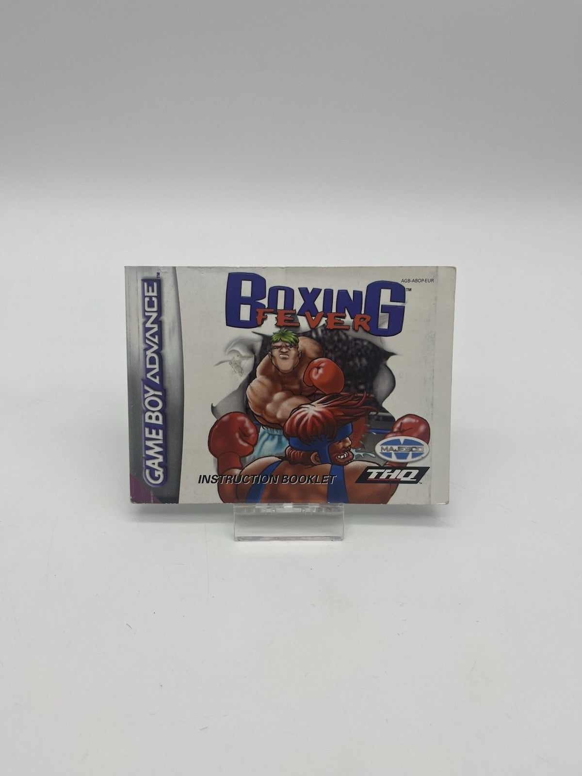 Boxing Fever - Nintendo GameBoy Advance - GBA - Nur Anleitung