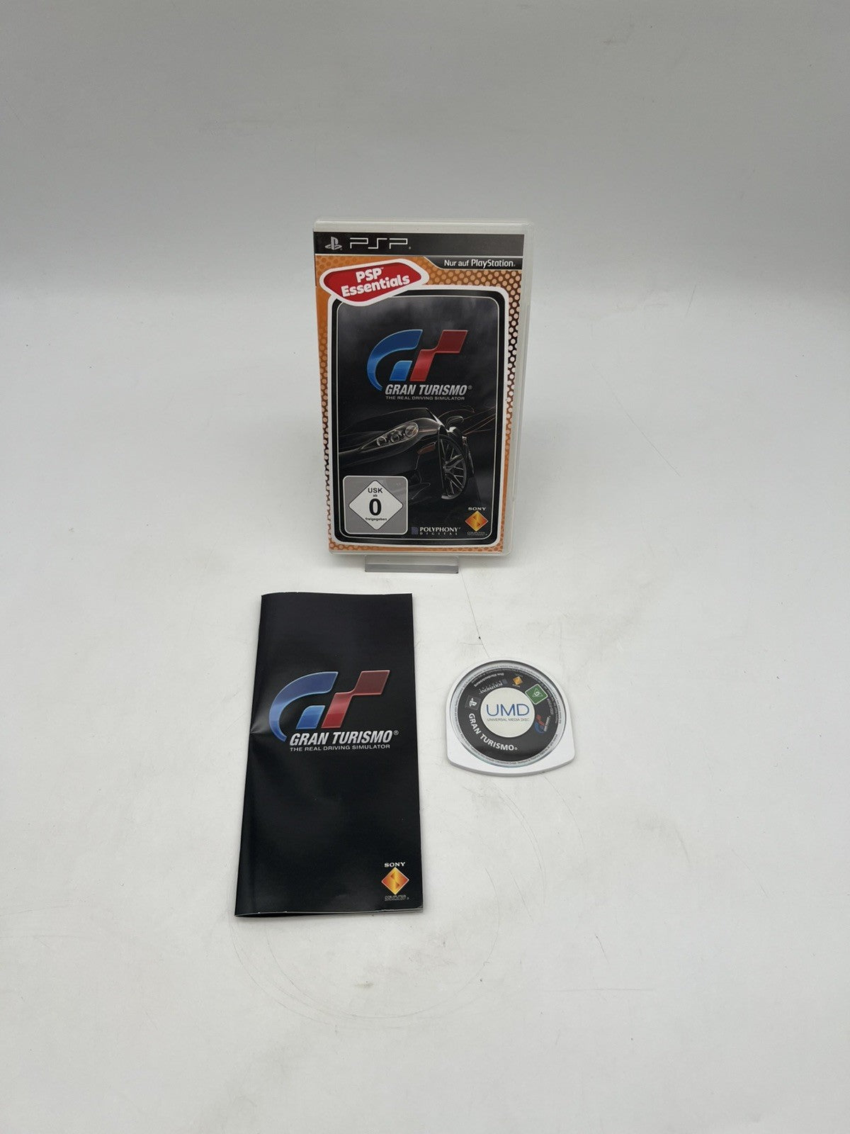 Sony Playstation Portable PSP Handheld Konsole  + Spiele - Street - OVP Schwarz